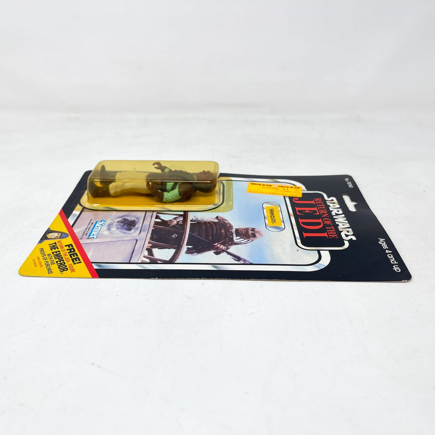 Vintage Kenner Star Wars MOC Weequay ROTJ 65C-back  - Mint on Card - Vintage Kenner (1983)