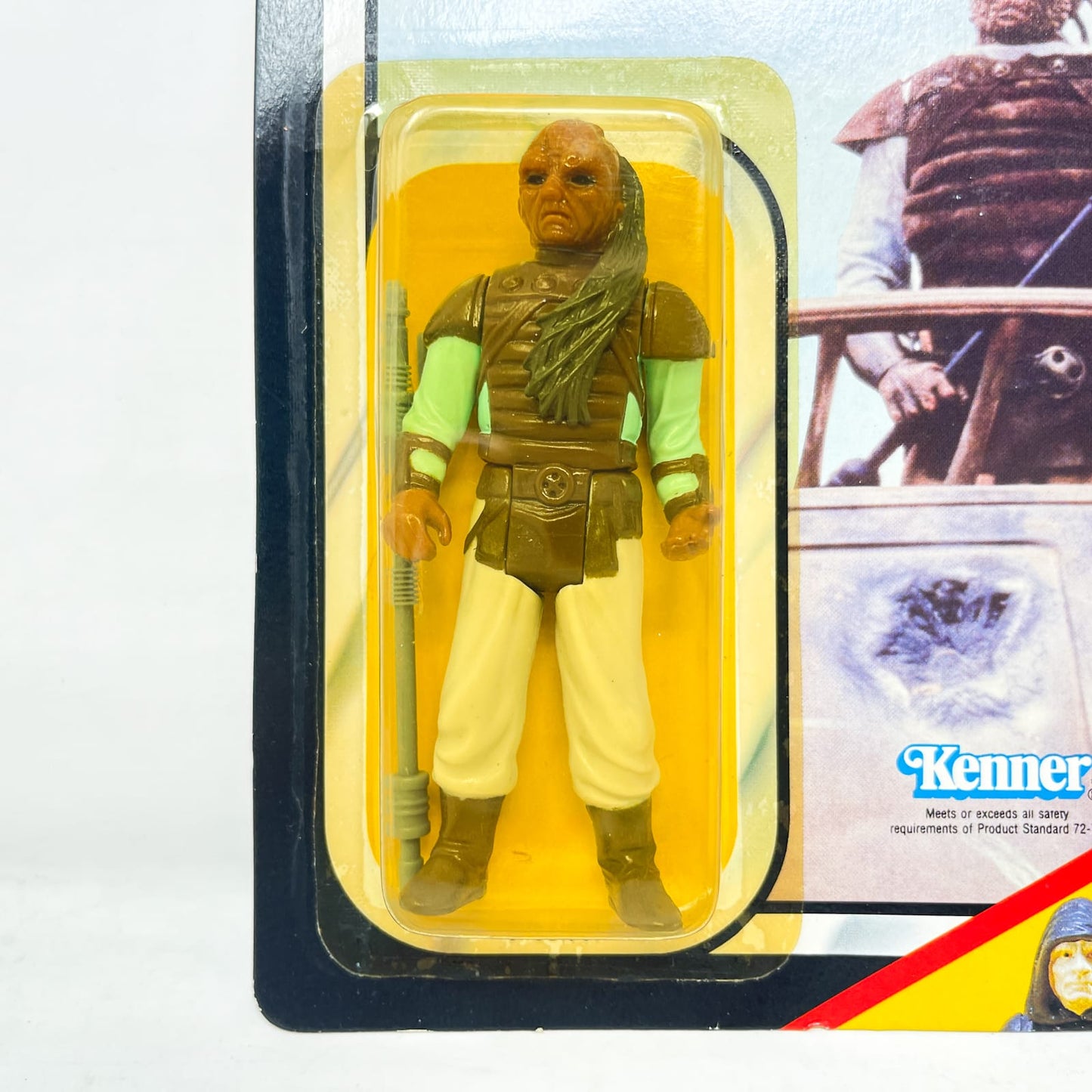 Vintage Kenner Star Wars MOC Weequay ROTJ 65C-back  - Mint on Card - Vintage Kenner (1983)