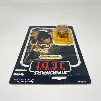Vintage Kenner Star Wars MOC Wicket Kenner Canada ROTJ 77A-back - Mint on Card