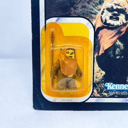 Vintage Kenner Star Wars MOC Wicket ROTJ 77A-back  - Mint on Card