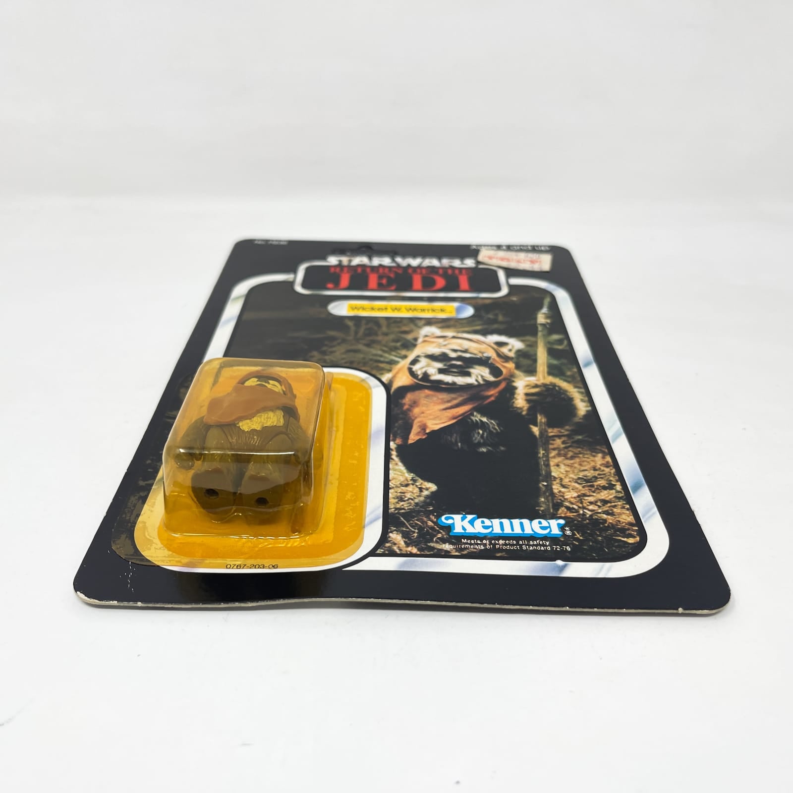 Vintage Kenner Star Wars MOC Wicket ROTJ 79A-back  - Mint on Card - Vintage Kenner (1983)