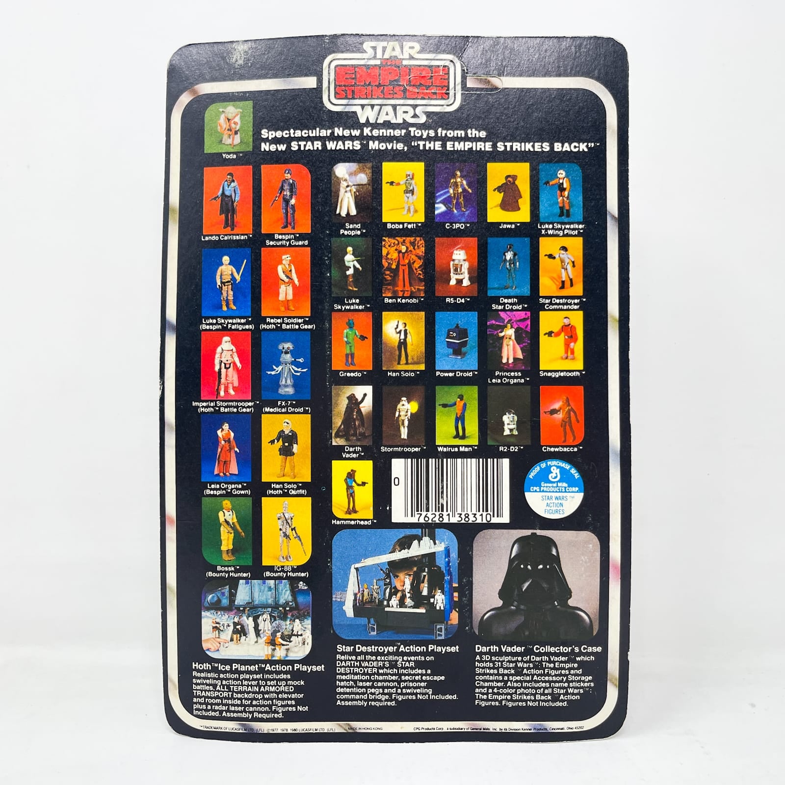 Vintage Kenner Star Wars MOC Yoda ESB 32B - Mint on Card - Vintage Kenner Star Wars (1980)