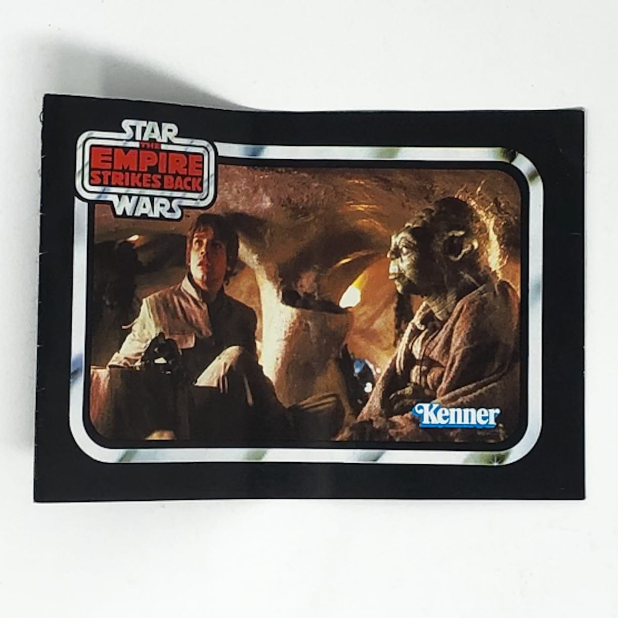 Vintage Kenner Star Wars Paper Empire Strikes Back Yoda w/ Logo Back Mini-Catalog (1980)