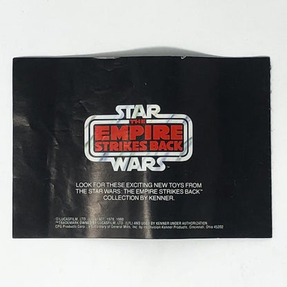 Vintage Kenner Star Wars Paper Empire Strikes Back Yoda w/ Logo Back Mini-Catalog (1980)