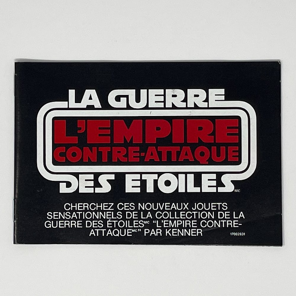 Vintage Kenner Star Wars Paper Kenner Canada Empire Strikes Back ESB Logo Mini-Catalog GDE