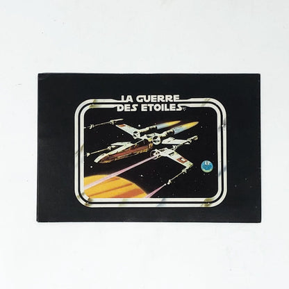 Vintage Kenner Star Wars Paper Kenner Canada LARGE French X-Wing Mini-Catalog (1978)