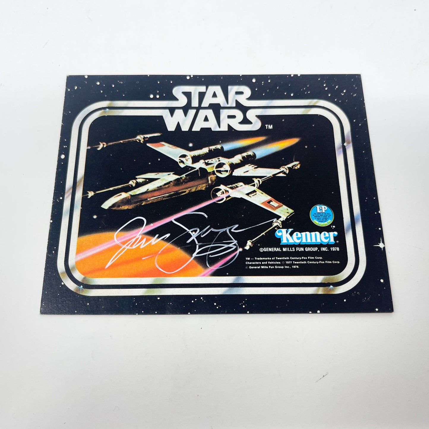 Vintage Kenner Star Wars Paper Swearingen Autographed Kenner Mini-Catalog