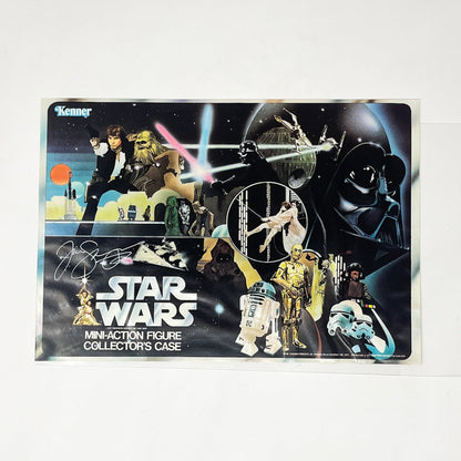 Vintage Kenner Star Wars Paper Swearingen Autographed Star Wars Figure Case Cover