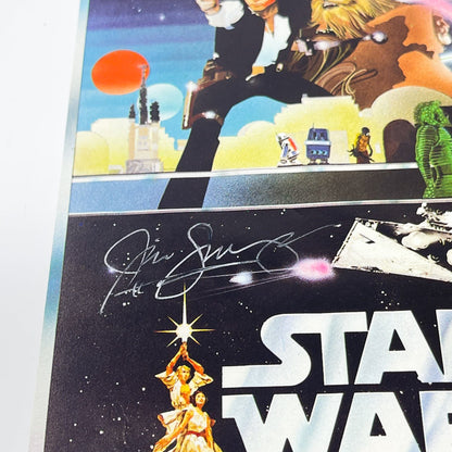 Vintage Kenner Star Wars Paper Swearingen Autographed Star Wars Figure Case Cover