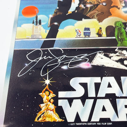 Vintage Kenner Star Wars Paper Swearingen Autographed Star Wars Figure Case Cover