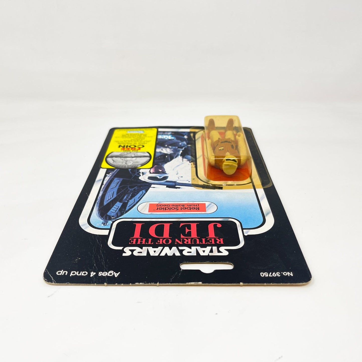 Vintage Kenner Star Wars Rebel Soldier (Hoth Battle Gear) ROTJ 77A - Mint on Card