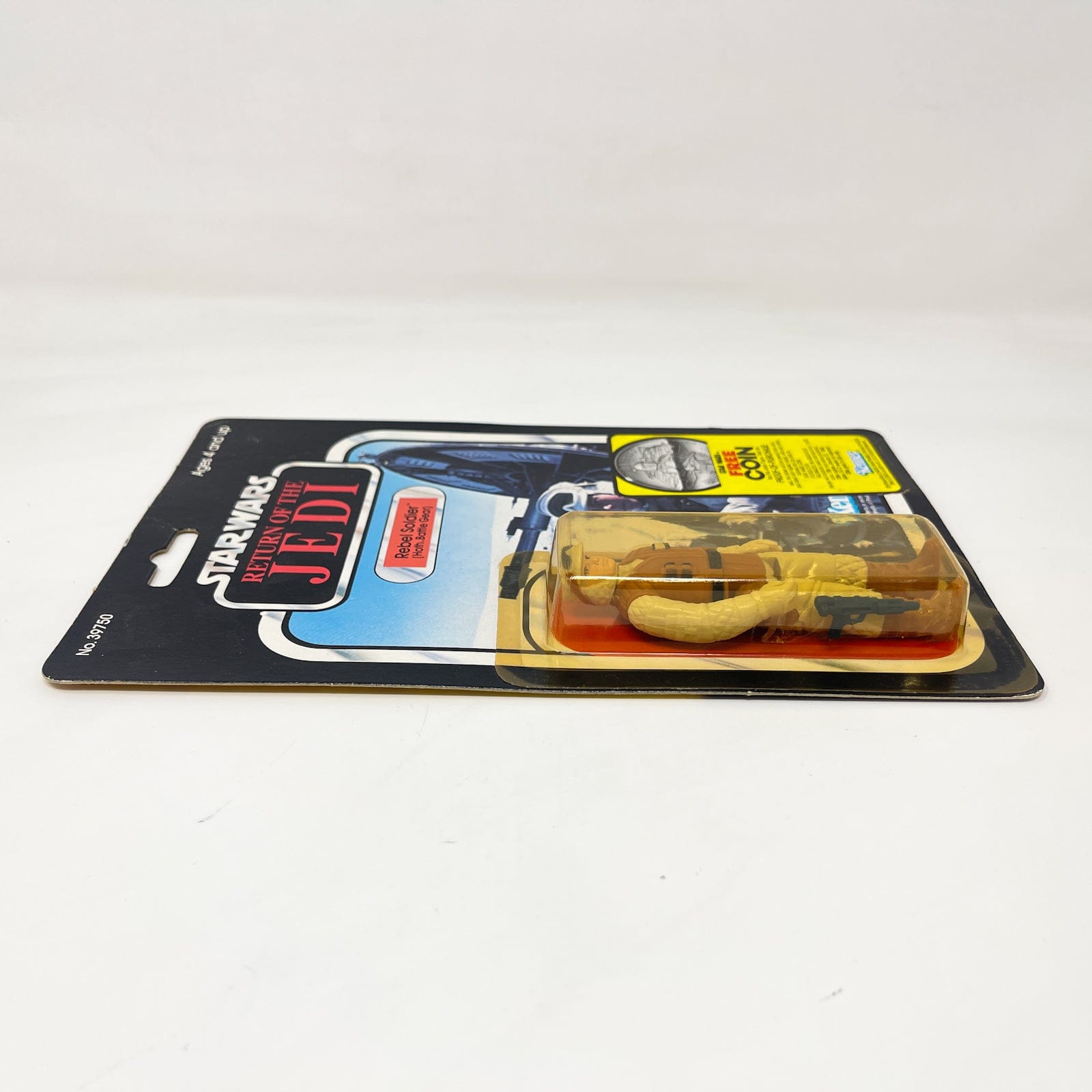 Vintage Kenner Star Wars Rebel Soldier (Hoth Battle Gear) ROTJ 77A - Mint on Card