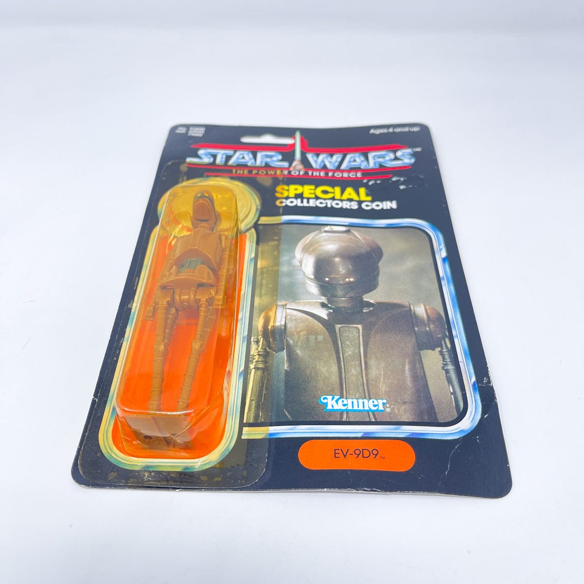 Vintage Kenner Star Wars Toy EV-9D9 POTF 92-Back Kenner - Mint on Card