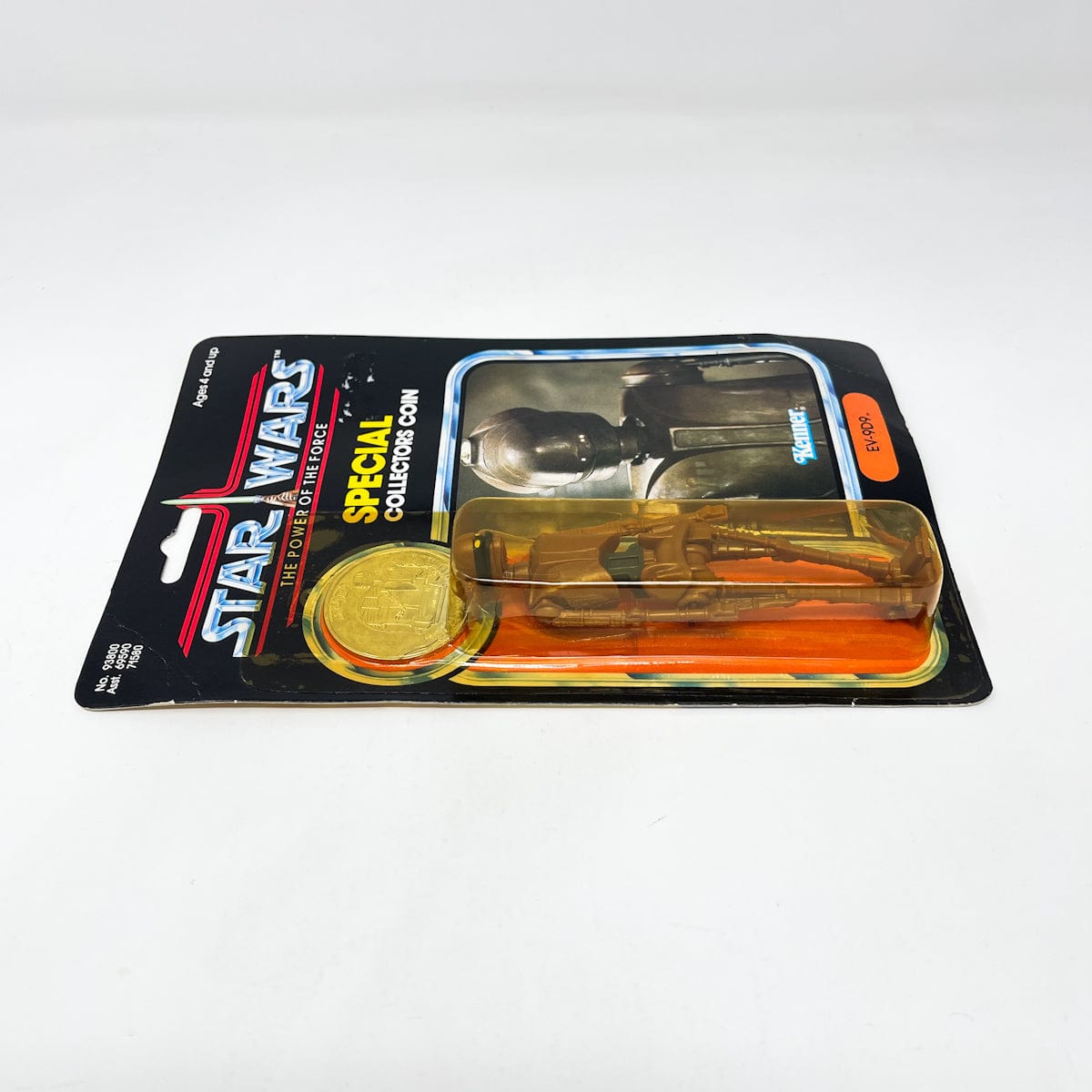 Vintage Kenner Star Wars Toy EV-9D9 POTF 92-Back Kenner - Mint on Card