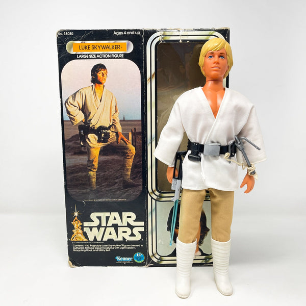 Vintage Star Wars 12 inch Luke Skywalker Complete in Box Kenner