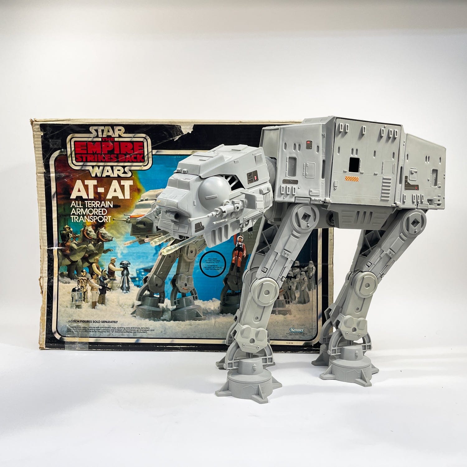 Vintage Kenner Star Wars Vehicle AT-AT - Complete in Canadian ESB Box