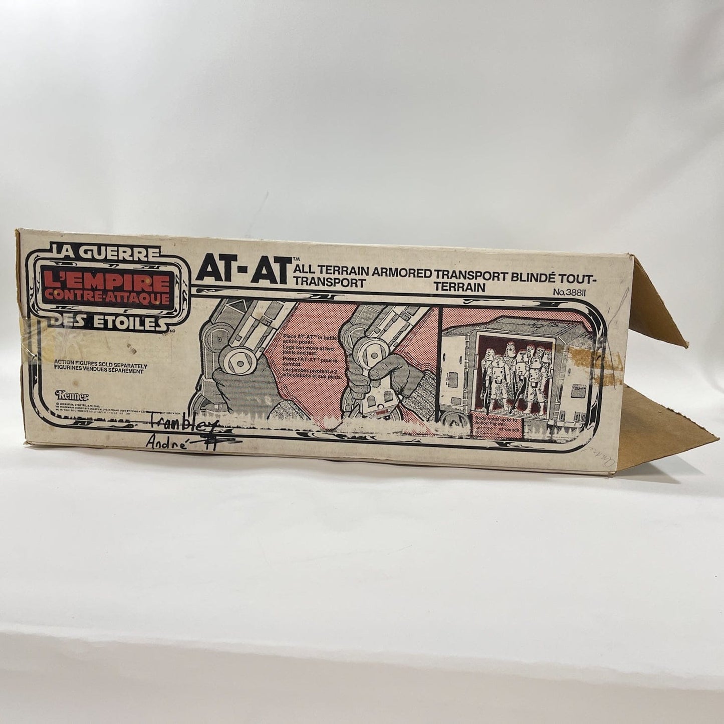 Vintage Kenner Star Wars Vehicle AT-AT - Complete in Canadian ESB Box