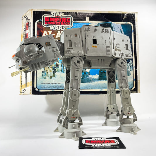 Vintage Kenner Star Wars Vehicle AT-AT - Complete in Canadian ESB Box