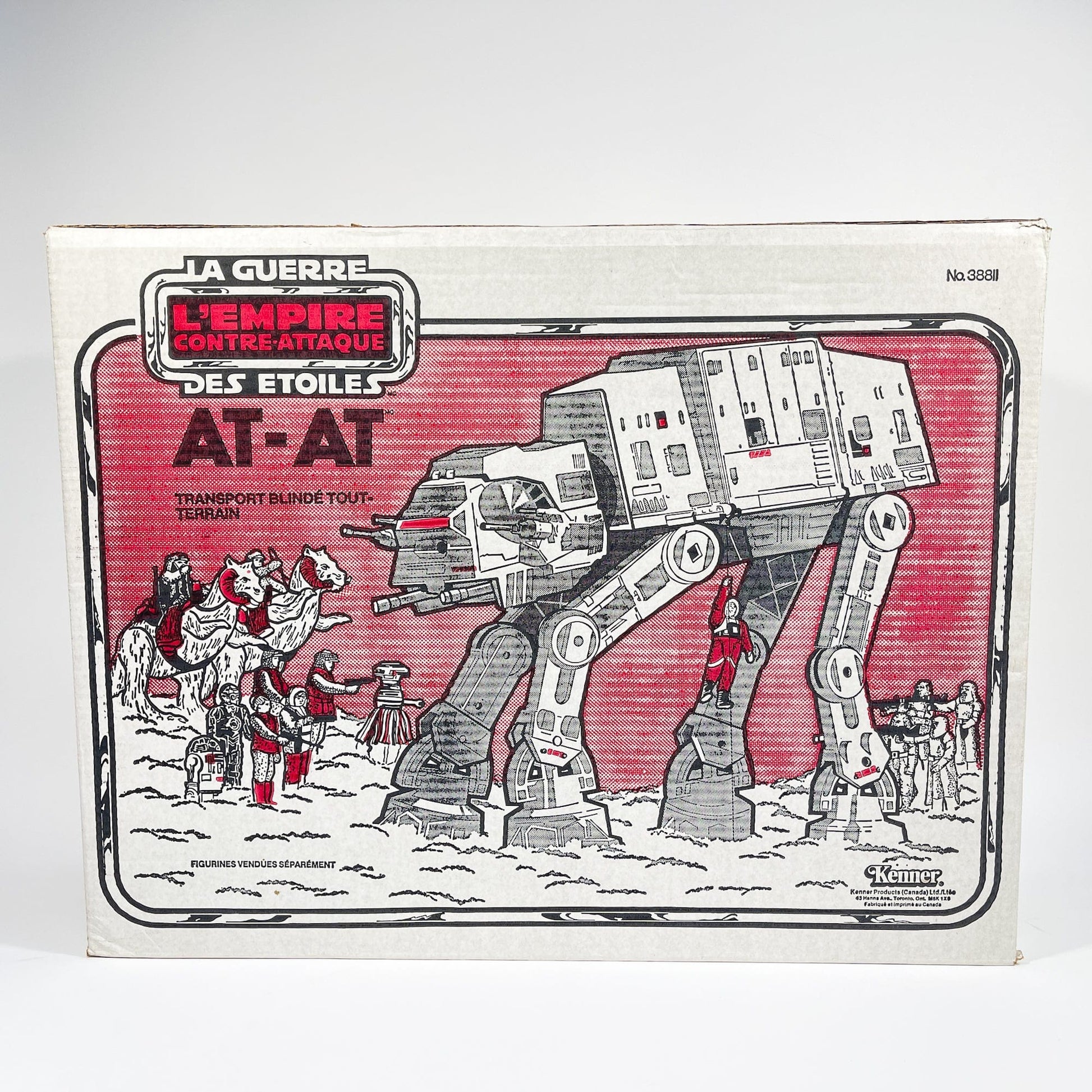 Vintage Kenner Star Wars Vehicle AT-AT - Complete in Canadian ESB Box