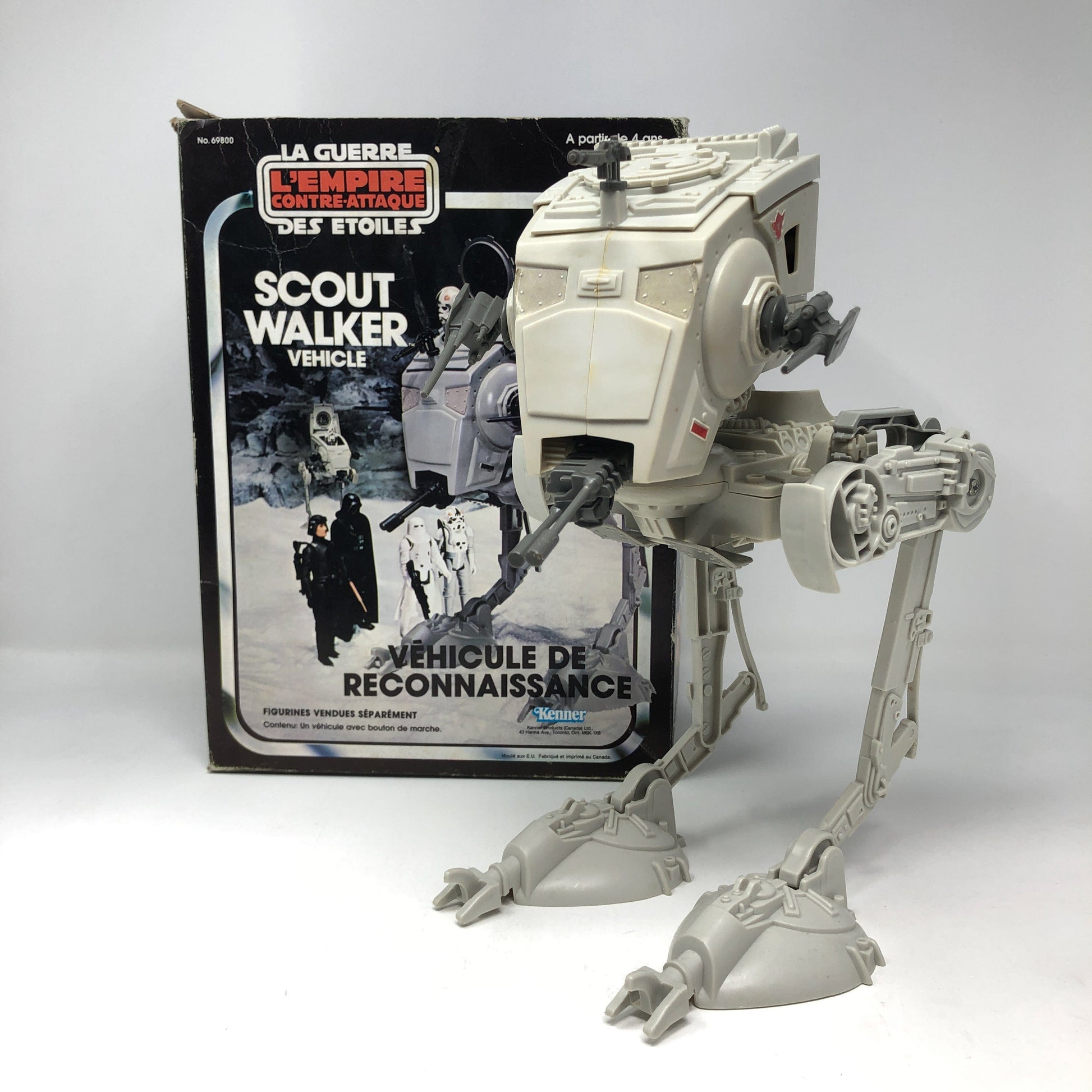 Vintage Kenner Star Wars Vehicle AT-ST - Complete in Canadian Box