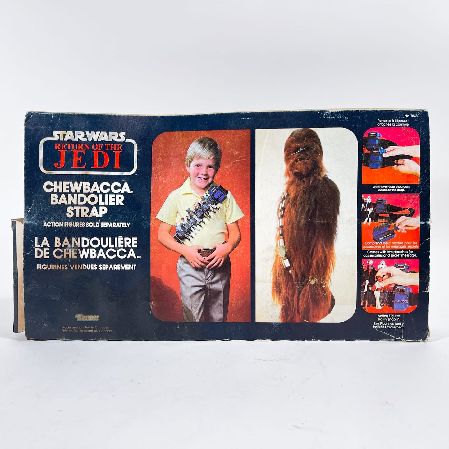 Vintage Kenner Star Wars Vehicle Chewbacca Bandolier Strap - Mint in Canadian Box - Vintage Kenner (1984)