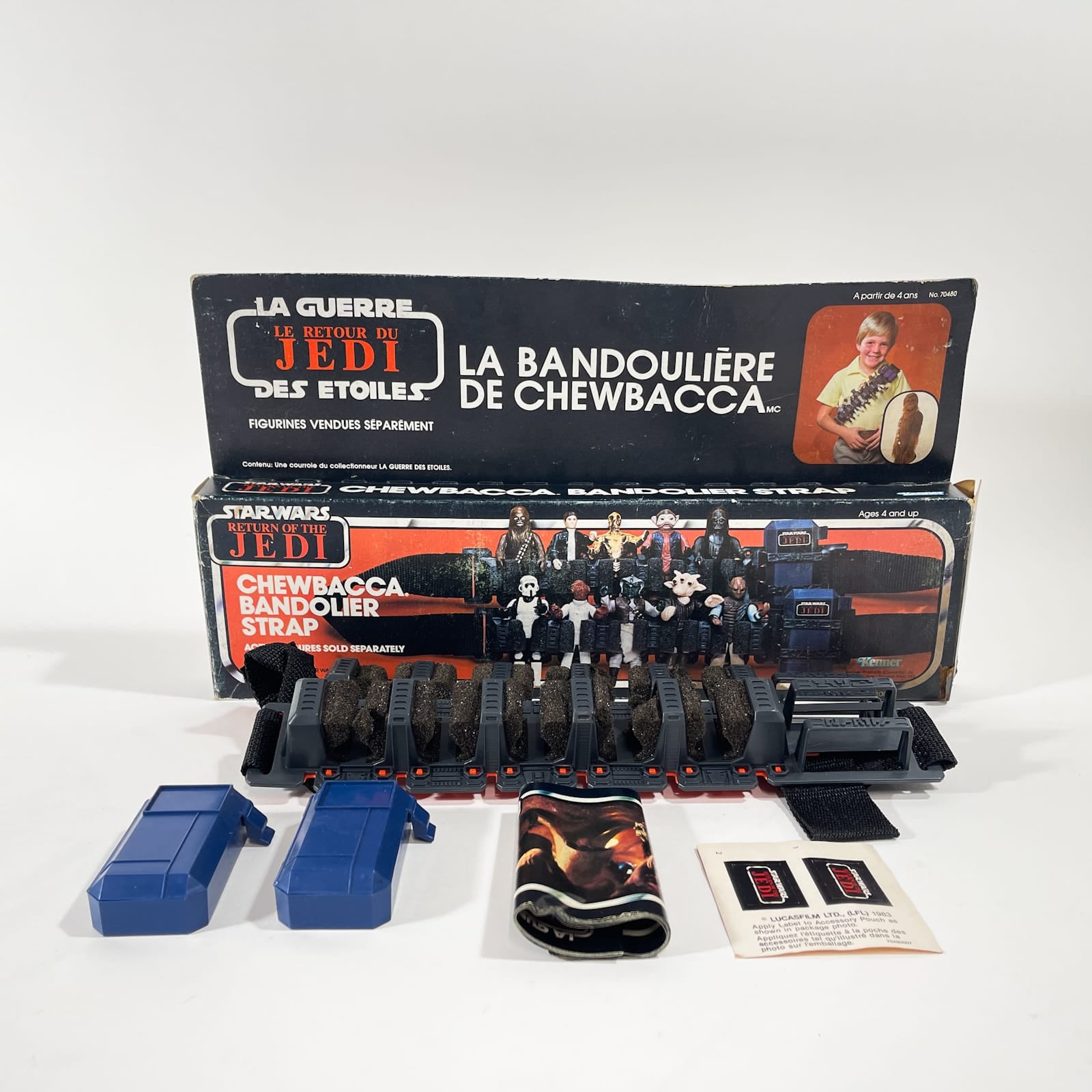 Vintage Kenner Star Wars Vehicle Chewbacca Bandolier Strap - Mint in Canadian Box - Vintage Kenner (1984)