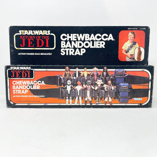 Vintage Kenner Star Wars Vehicle Chewbacca Bandolier Strap - Mint in ROTJ Box