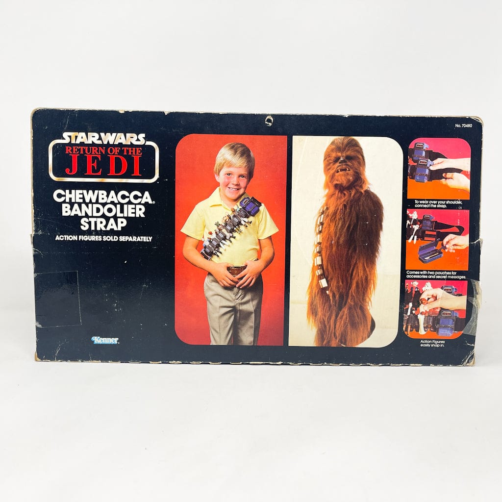 Vintage Kenner Star Wars Vehicle Chewbacca Bandolier Strap - Mint in ROTJ Box