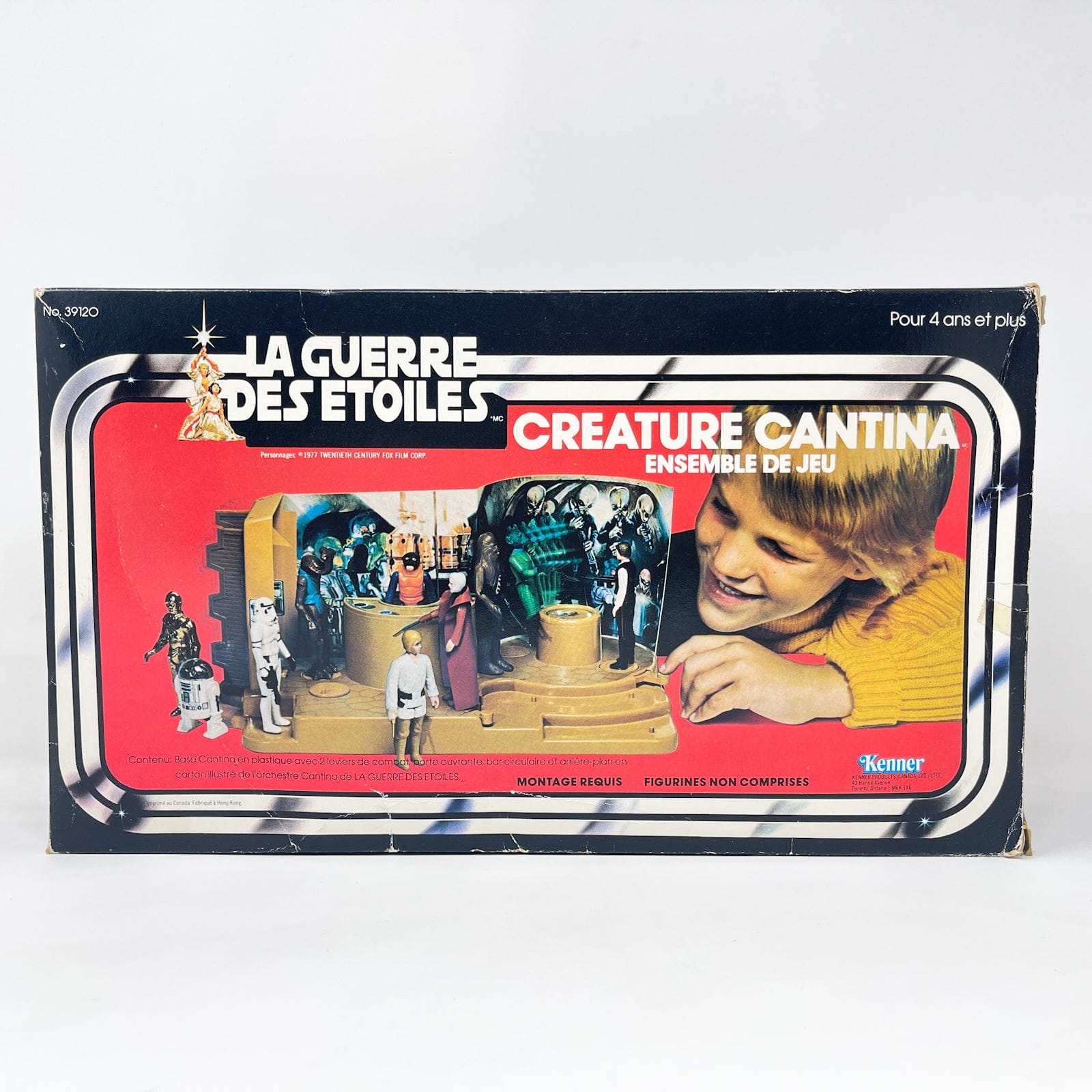 Vintage Kenner Star Wars Vehicle Creature Cantina Playset - Complete in Canadian Box