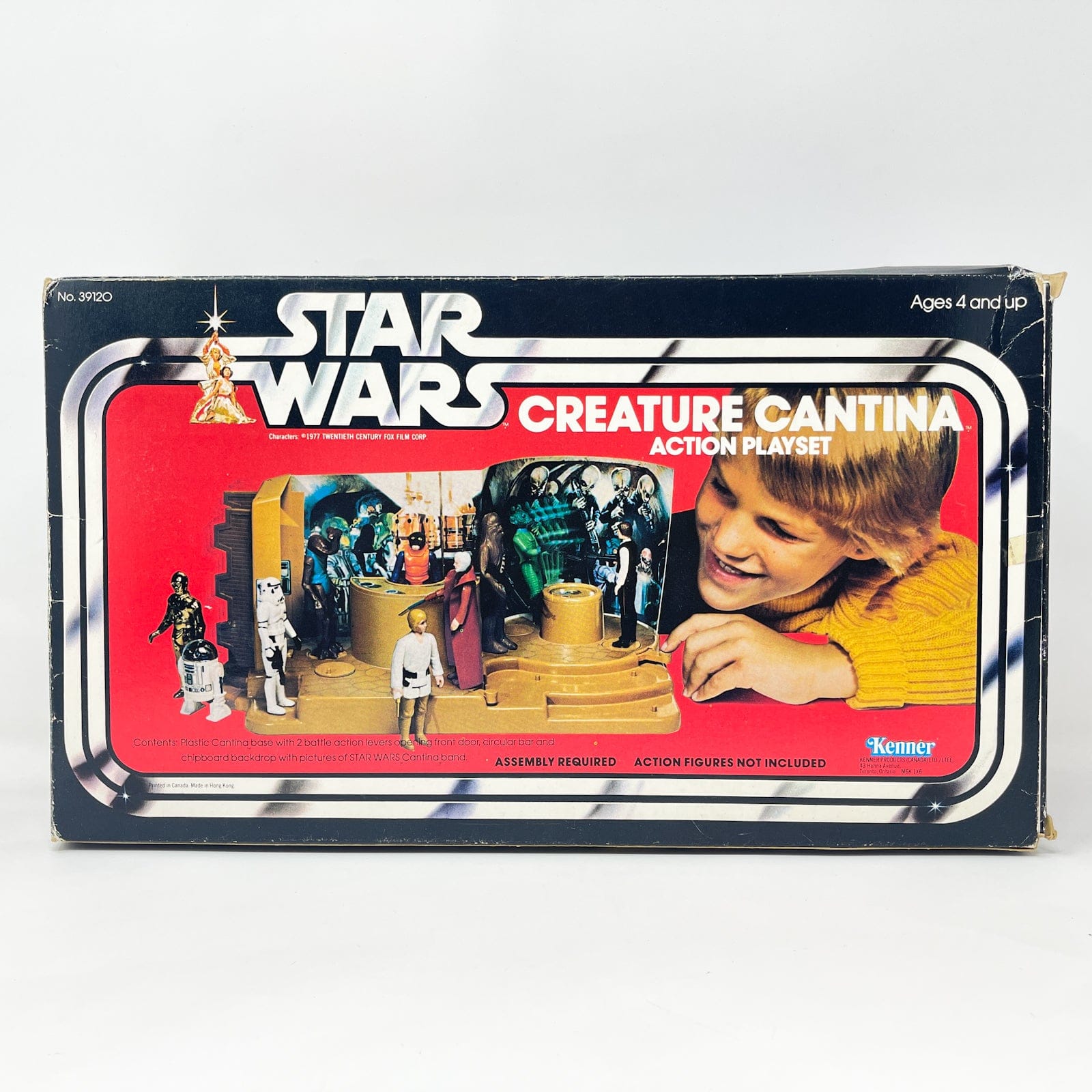 Vintage Kenner Star Wars Vehicle Creature Cantina Playset - Complete in Canadian Box
