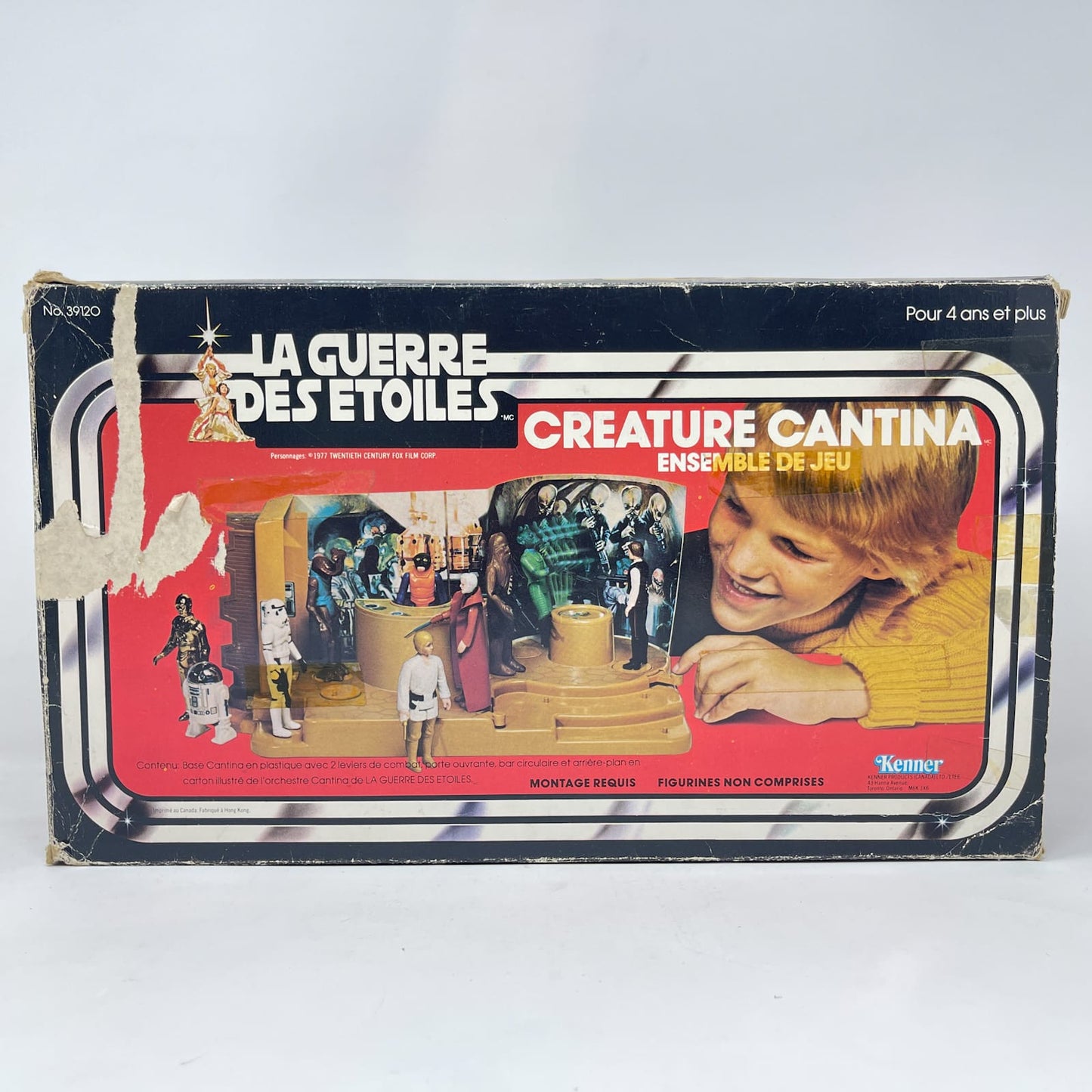 Vintage Kenner Star Wars Vehicle Creature Cantina Playset - Complete in Canadian Box