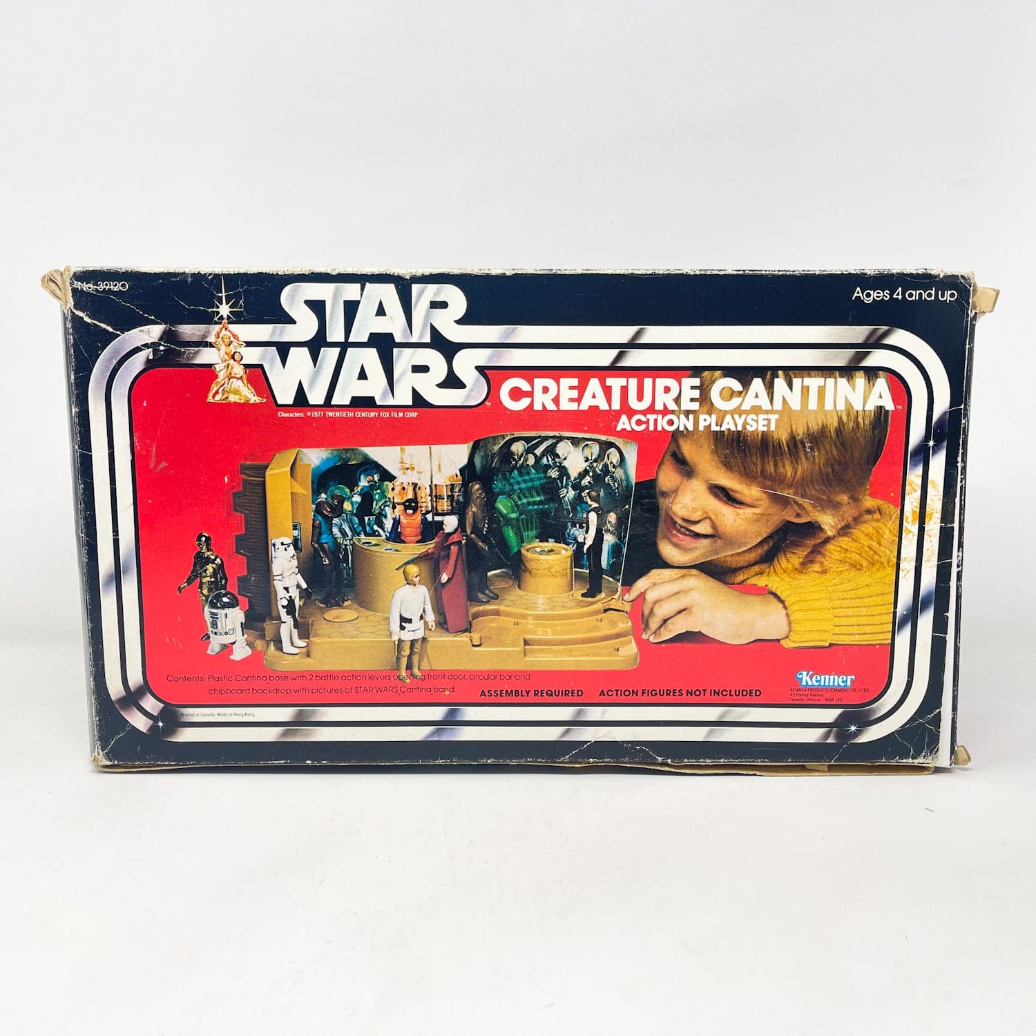 Vintage Kenner Star Wars Vehicle Creature Cantina Playset - Complete in Canadian Box