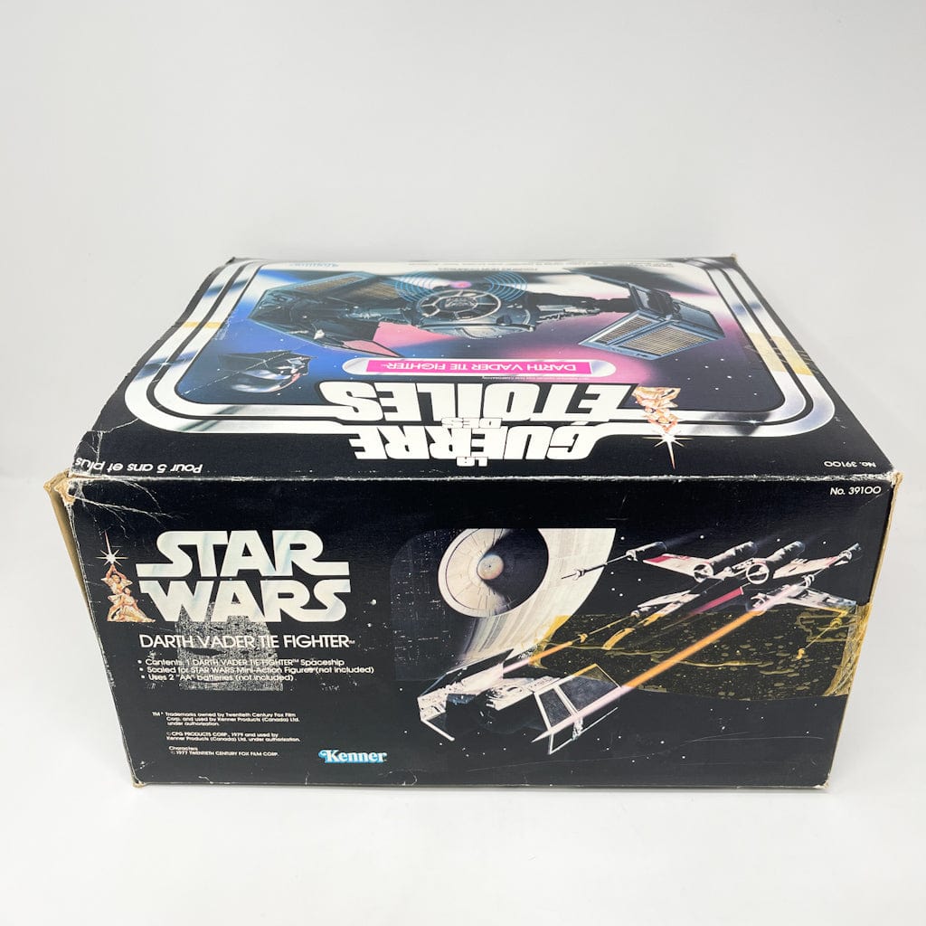 Vintage Kenner Star Wars Vehicle Darth Vader TIE Fighter - Complete in Canadian Box