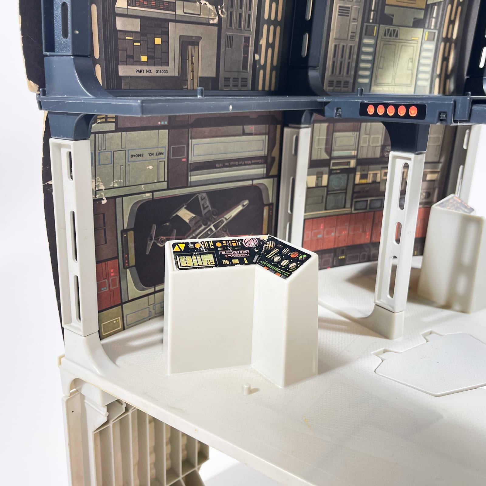Death Star Playset - Loose Incomplete - Kenner Vintage Star Wars