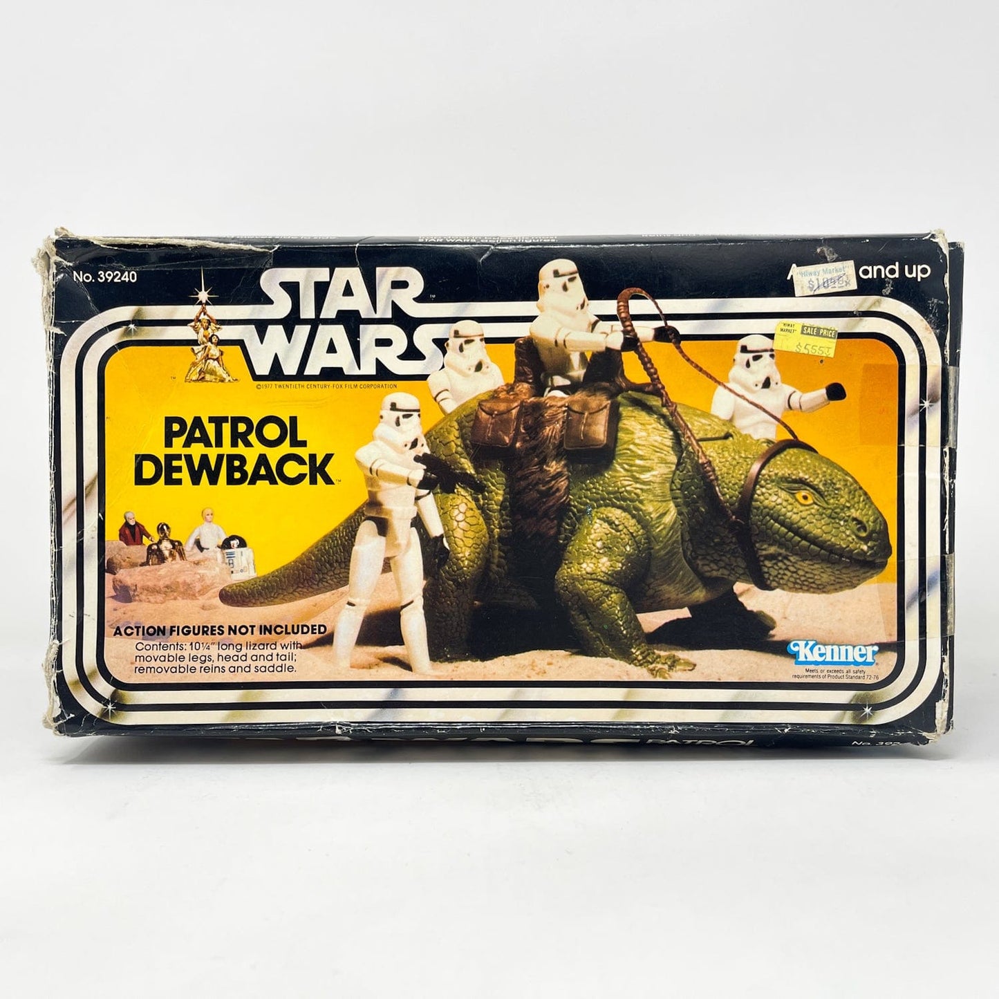 Vintage Kenner Star Wars Vehicle Dewback - Complete in Box