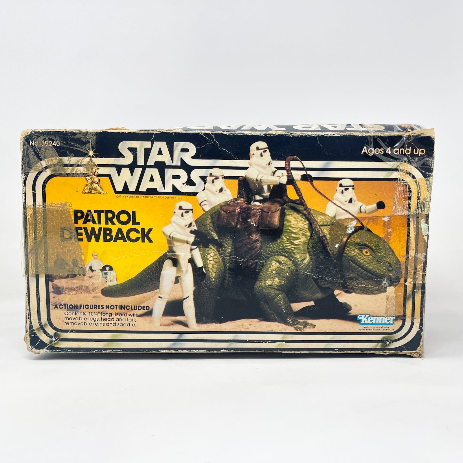 Vintage Kenner Star Wars Vehicle Dewback - Complete in Box - Broken Reigns (1979)