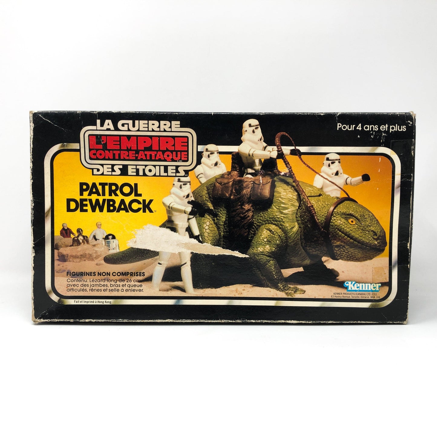 Vintage Kenner Star Wars Vehicle Dewback - Complete in Canadian Box