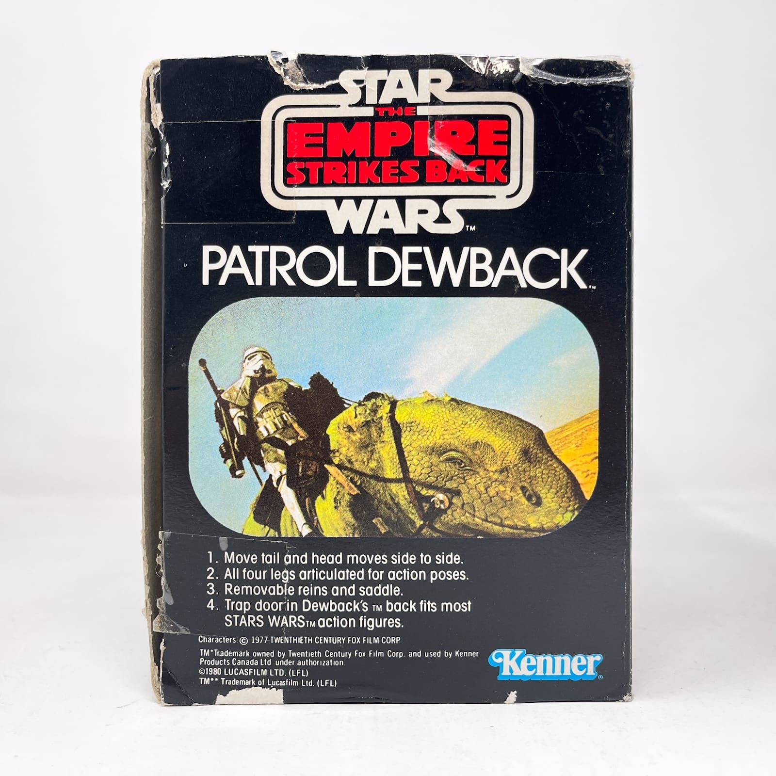 Vintage Kenner Star Wars Vehicle Dewback - Complete in Canadian Box w/ Black Sticker - Vintage Kenner (1981)