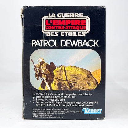 Vintage Kenner Star Wars Vehicle Dewback - Complete in Canadian Box w/ Black Sticker - Vintage Kenner (1981)