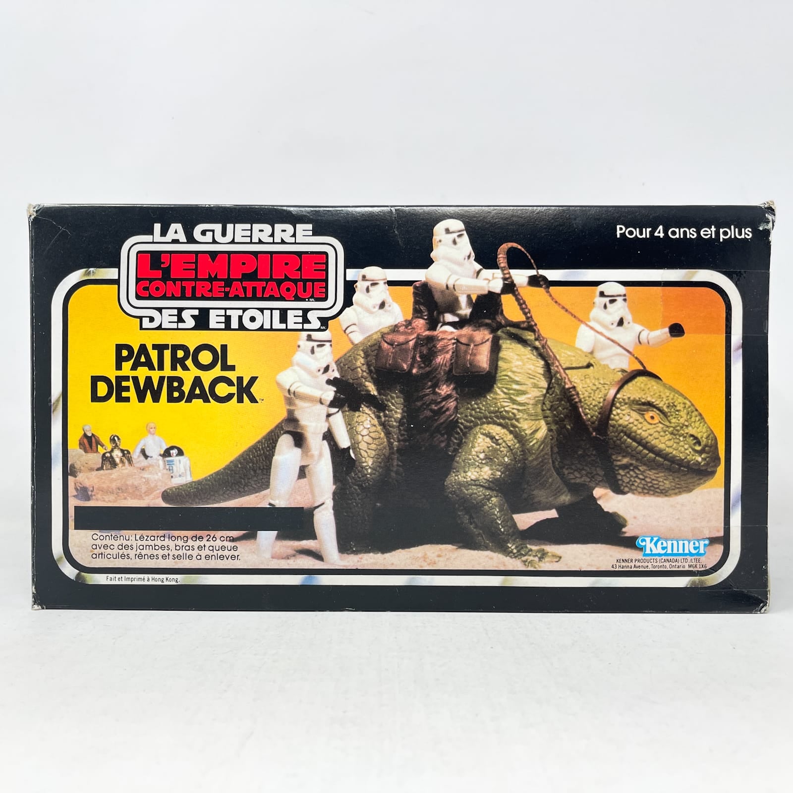 Vintage Kenner Star Wars Vehicle Dewback - Complete in Canadian Box w/ Black Sticker - Vintage Kenner (1981)