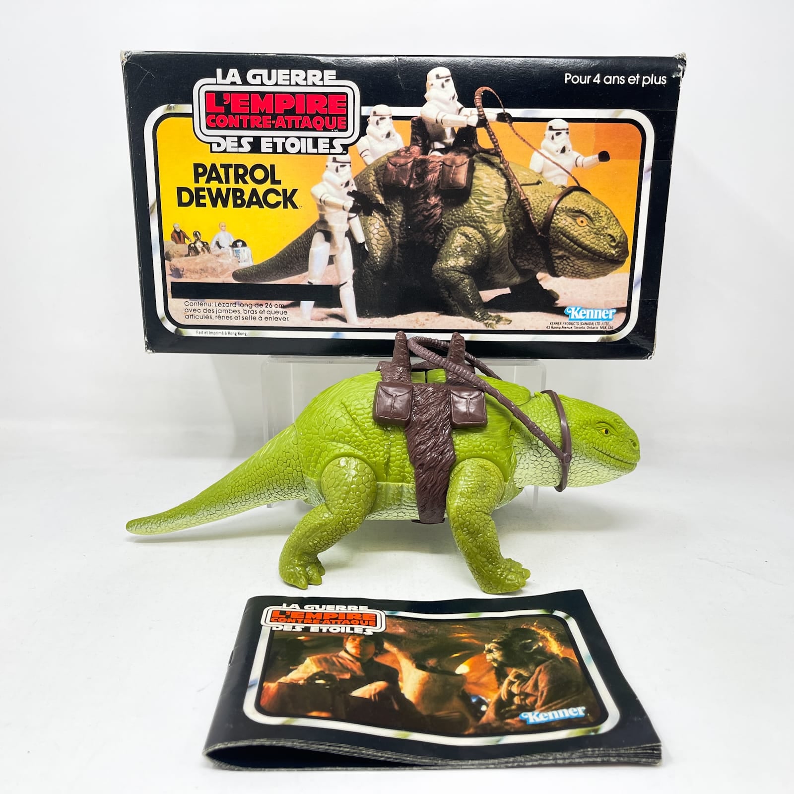 Vintage Kenner Star Wars Vehicle Dewback - Complete in Canadian Box w/ Black Sticker - Vintage Kenner (1981)