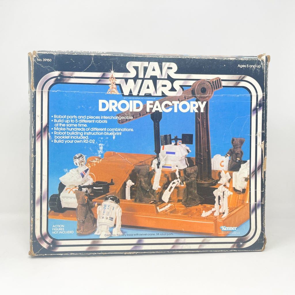 Vintage Kenner Star Wars Vehicle Droid Factory - Complete in Box w 3 Leg R2-D2