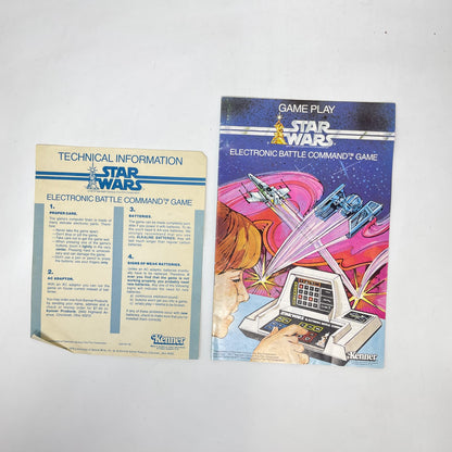 Vintage Kenner Star Wars Vehicle Electronic Battle Command Game - Complete in Box w/ Eaton's Sticker