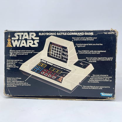 Vintage Kenner Star Wars Vehicle Electronic Battle Command Game - Complete in Box w/ Eaton's Sticker