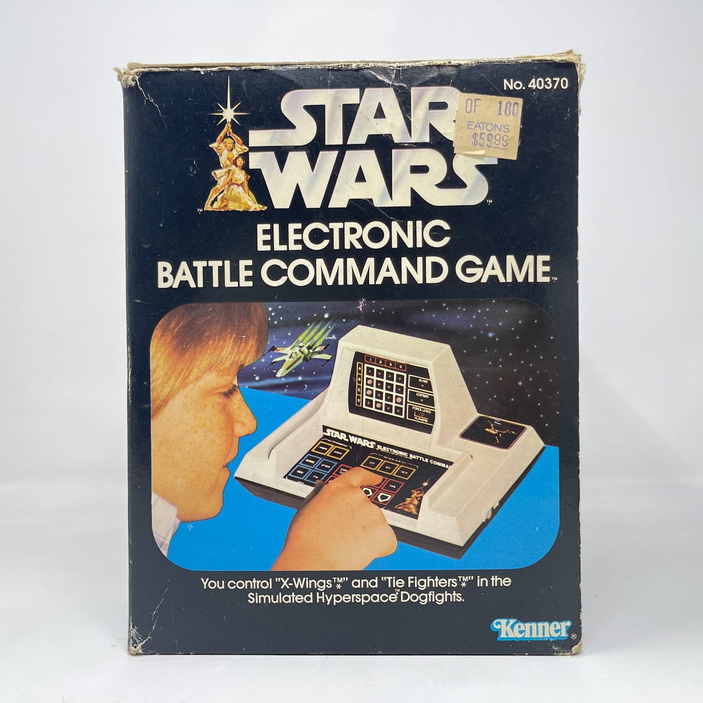 Vintage Kenner Star Wars Vehicle Electronic Battle Command Game - Complete in Box w/ Eaton's Sticker