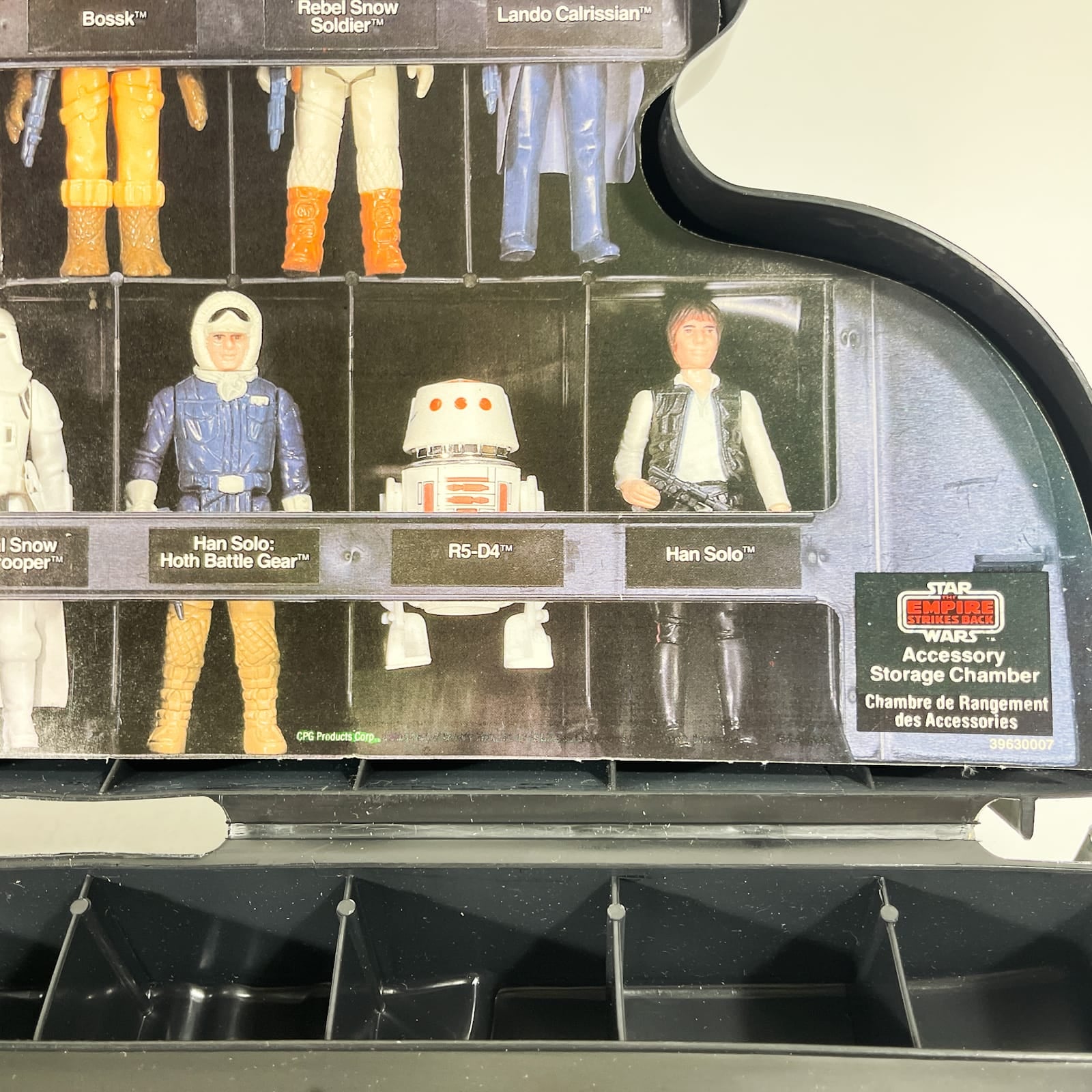 Vintage Kenner Star Wars Vehicle ESB Darth Vader Carrying Case -  Complete w/ ESB Canadian Outer Wrap & Inserts (1980)