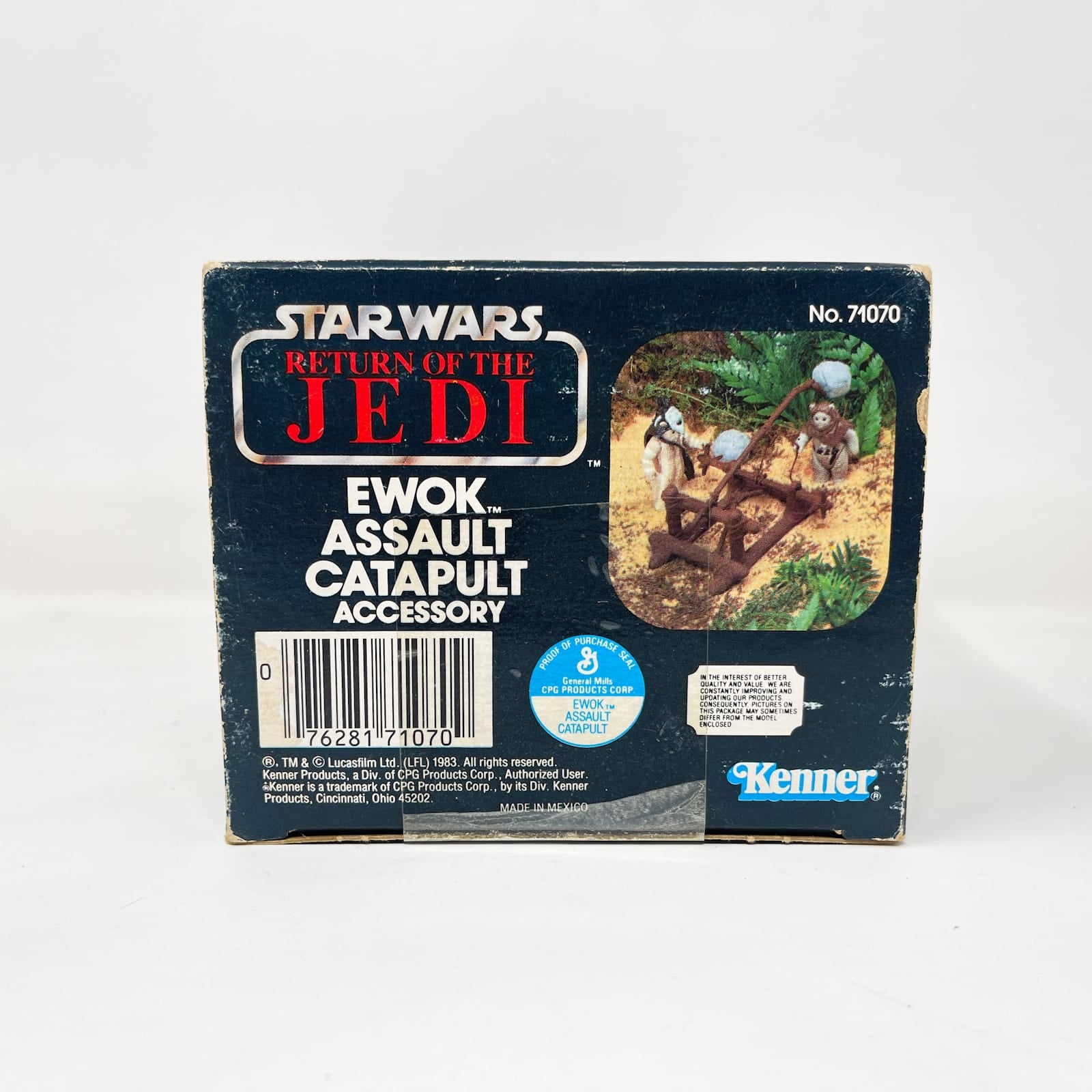 Vintage Kenner Star Wars Vehicle Ewok Catapult - Complete in Box - Vintage Kenner Star Wars (1983)