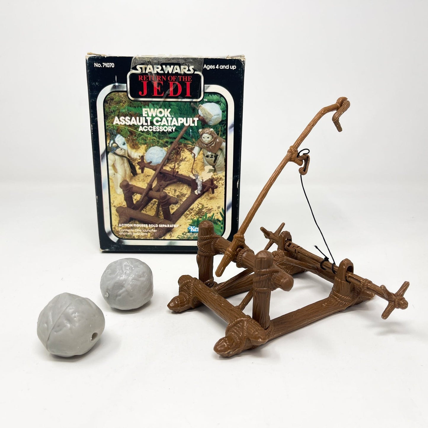 Vintage Kenner Star Wars Vehicle Ewok Catapult - Mint on Box