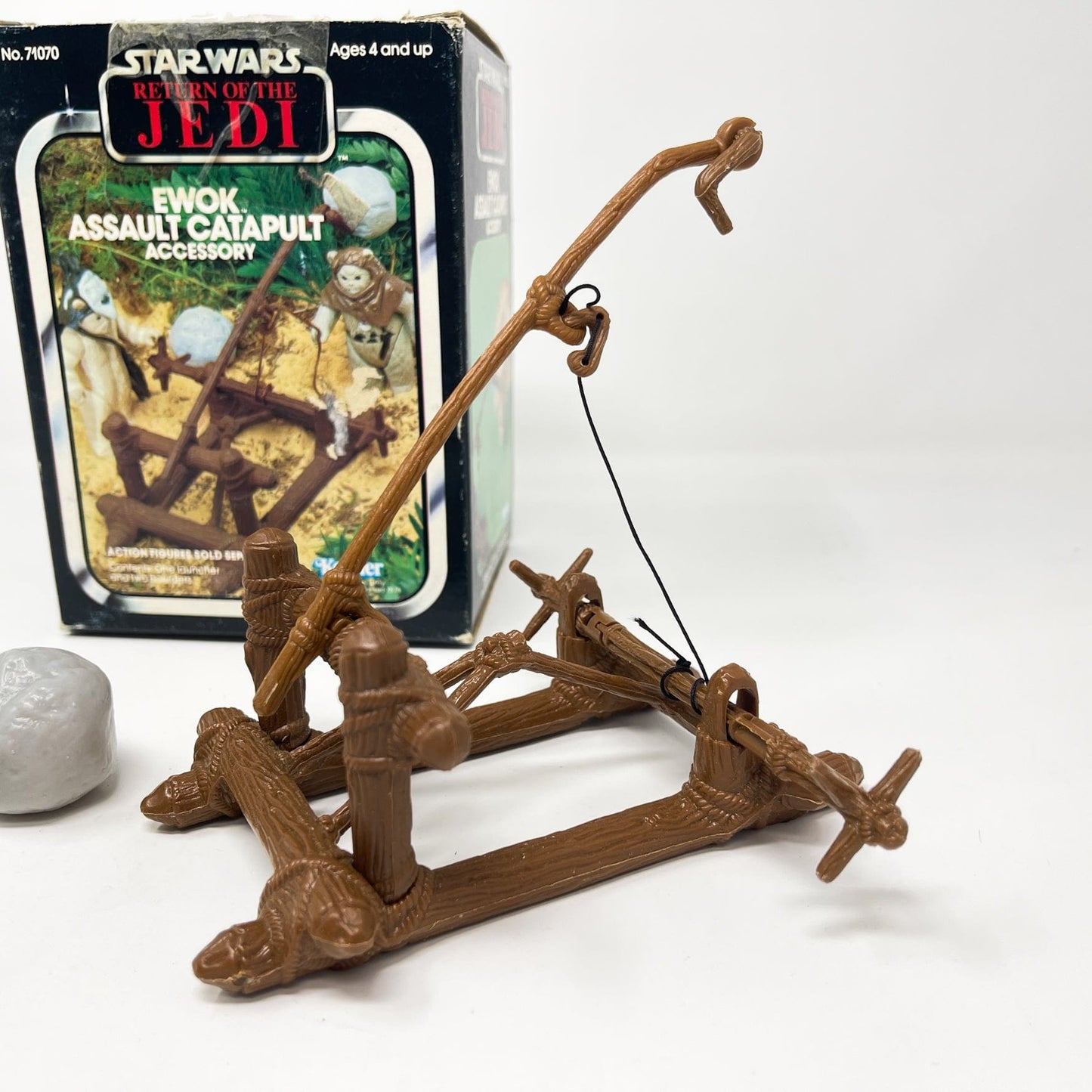 Vintage Kenner Star Wars Vehicle Ewok Catapult - Mint on Box