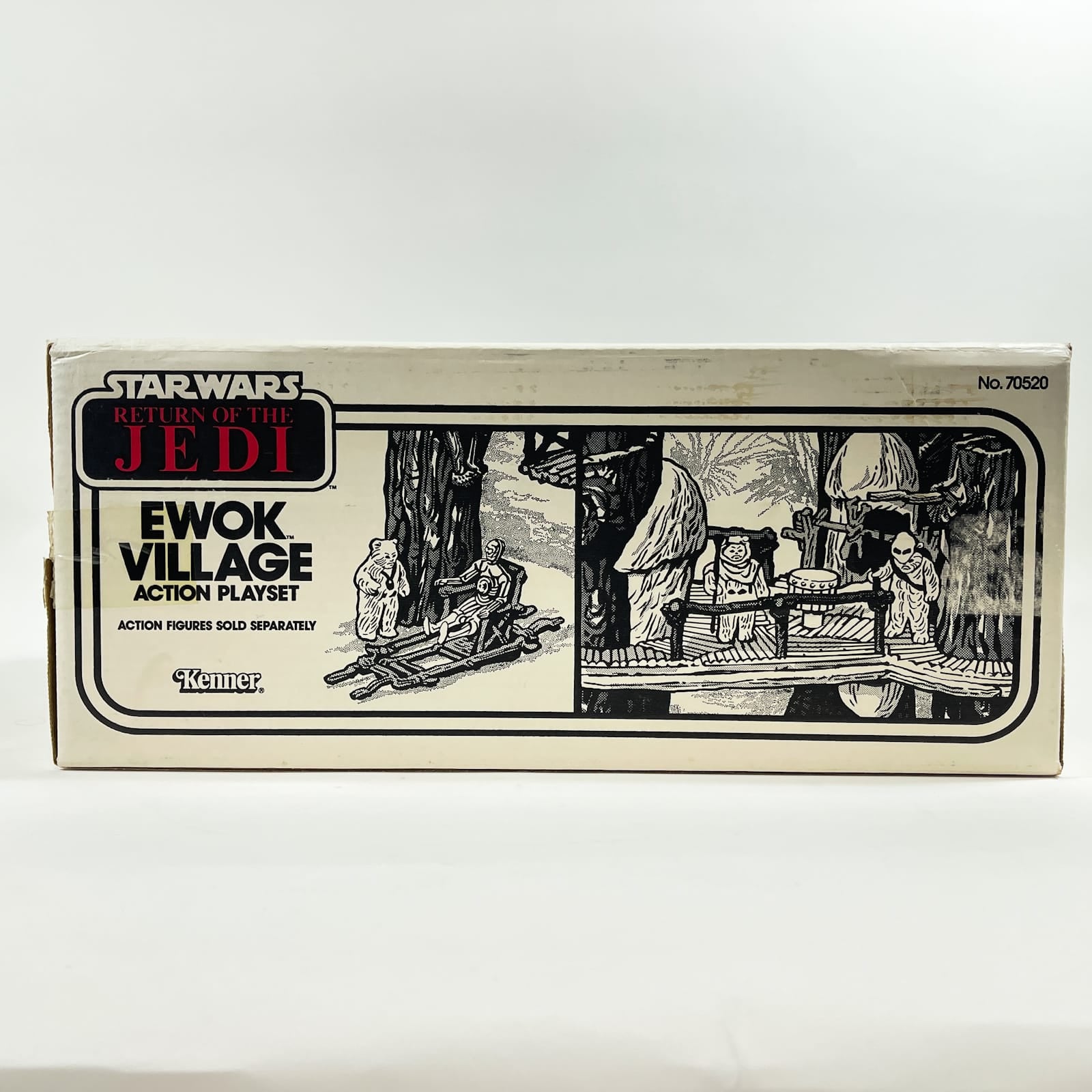 Vintage Kenner Star Wars Vehicle Ewok Village - Complete ROTJ Box - Kenner (1983)